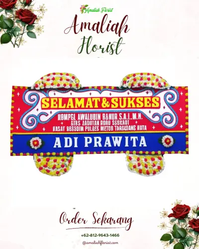 Karangan Bunga Ucapan Selamat pasirkembang